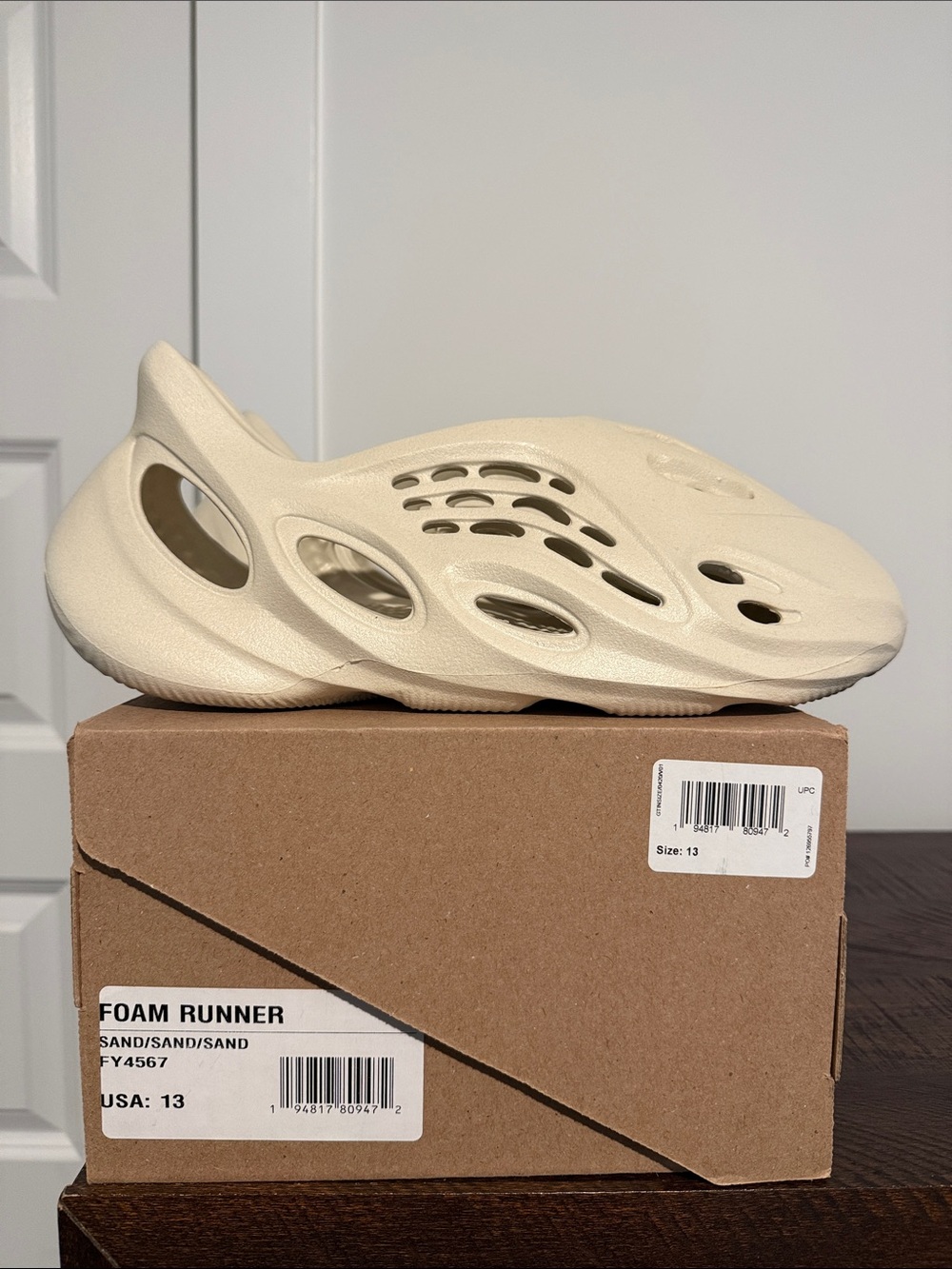 Adidas Yeezy Foam Runner - Men Size 13 - Like New/Smoke & Pet Free